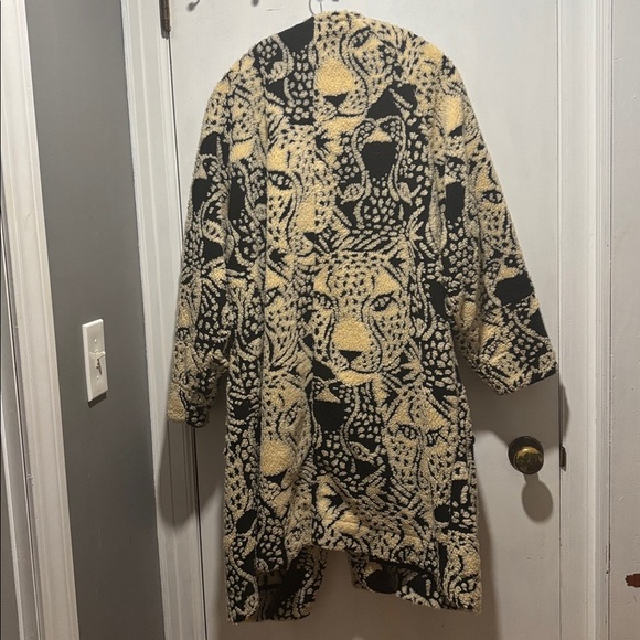 FARM RIO midnight leopard cardigan jacket - Picture 7 of 7